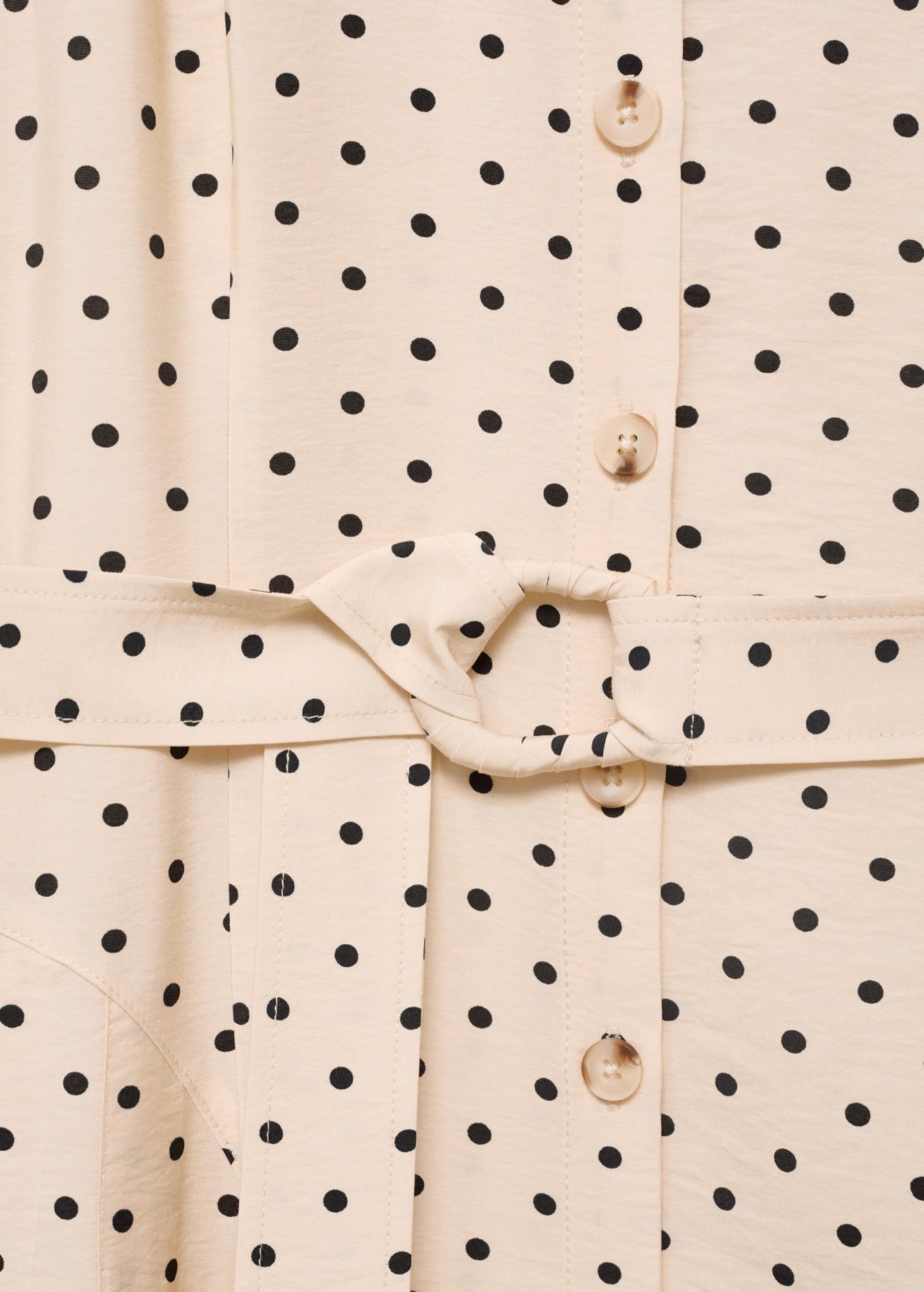 Robe Chemisier À Pois