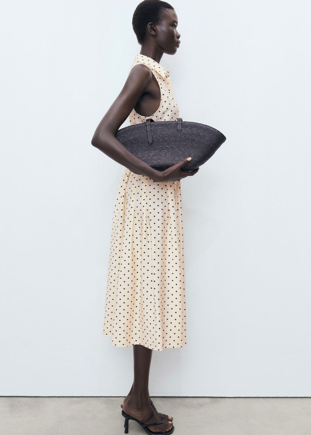 Robe Chemisier À Pois