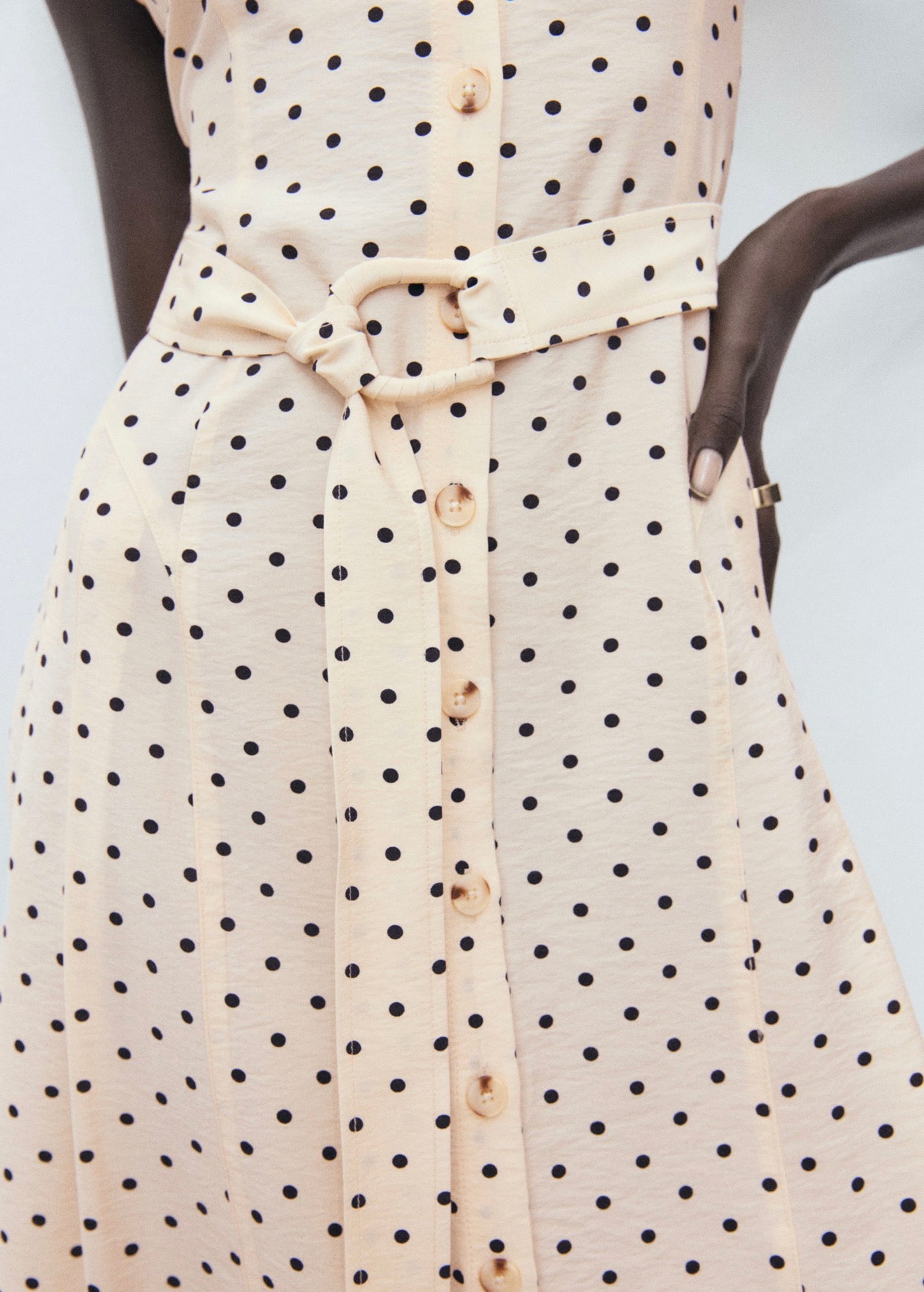 Robe Chemisier À Pois