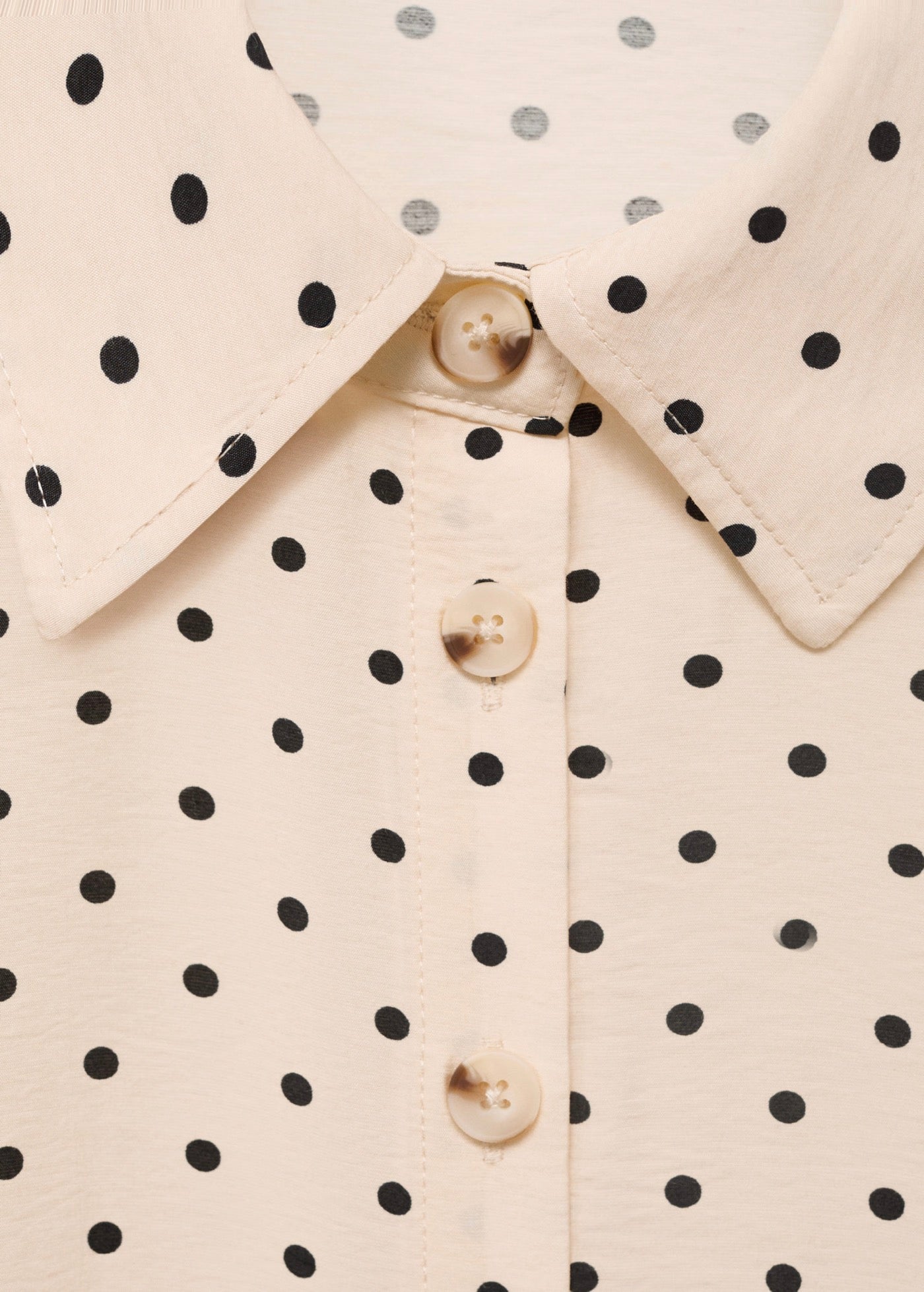 Robe Chemisier À Pois