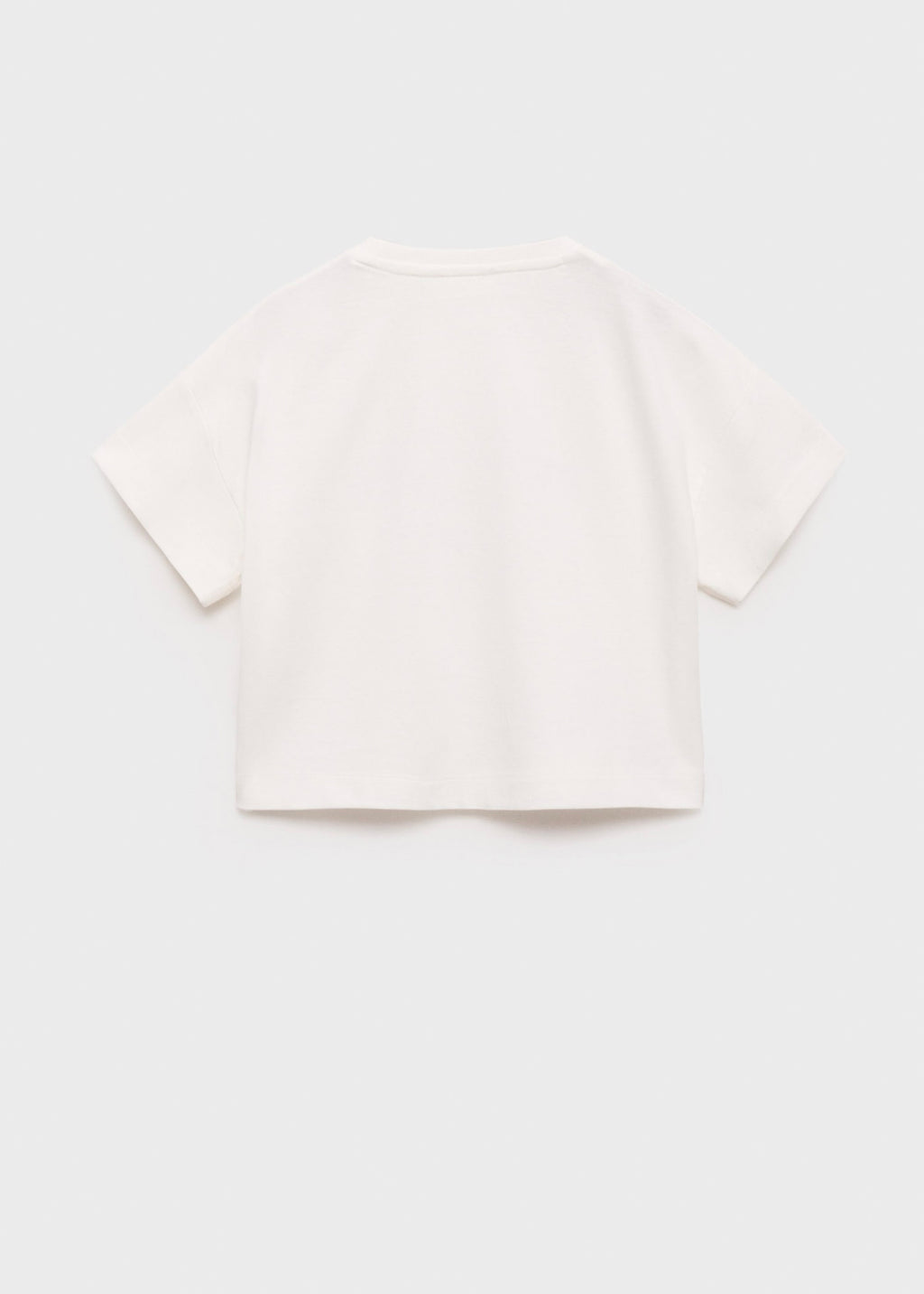 T-Shirt Week Blanc Cassé - Fille