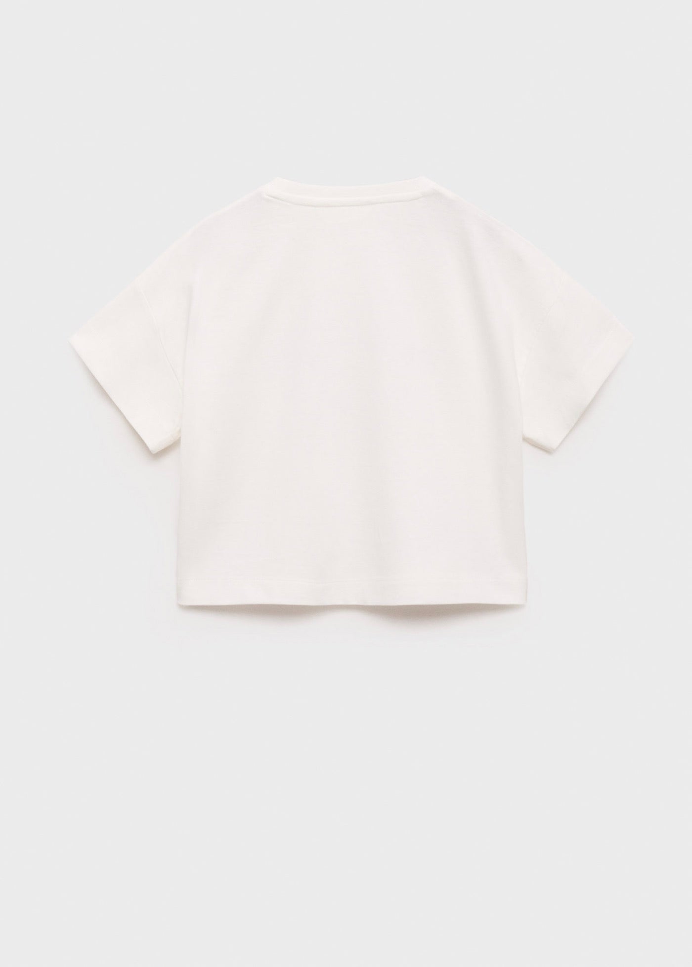 T-Shirt Week Blanc Cassé - Fille