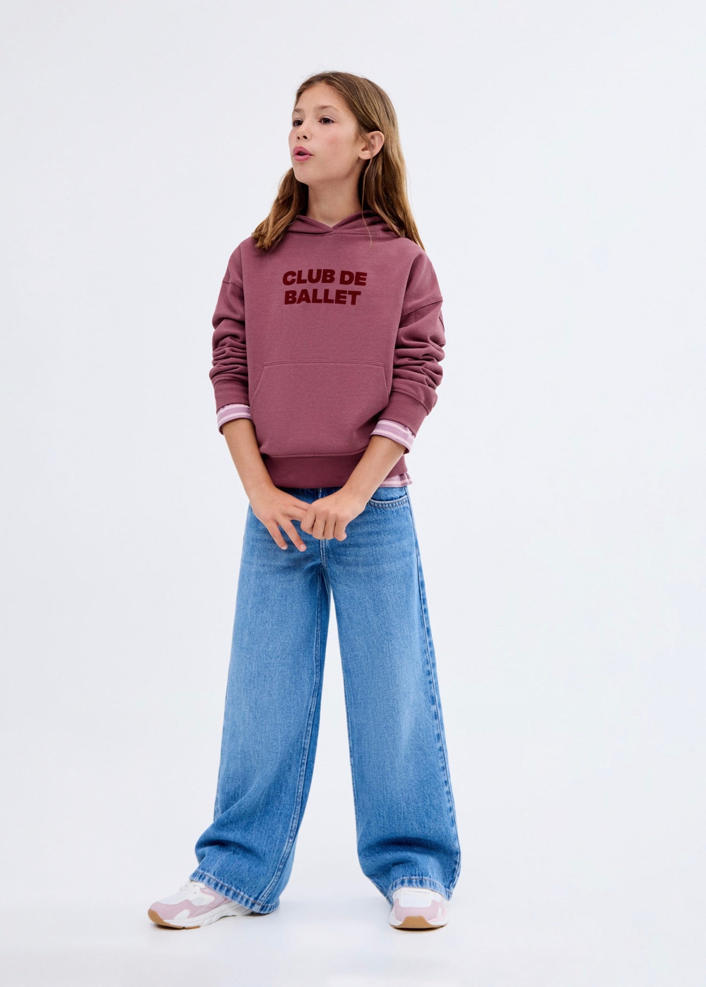 Sweat Ballet Cerise - Fille