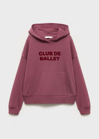 Sweat Ballet Cerise - Fille