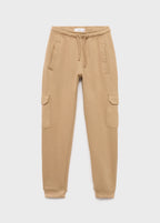 Pantalon Cargo Marron Moyen - Garçon