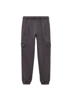 Anthracite Grey Cargo Trousers - Boy