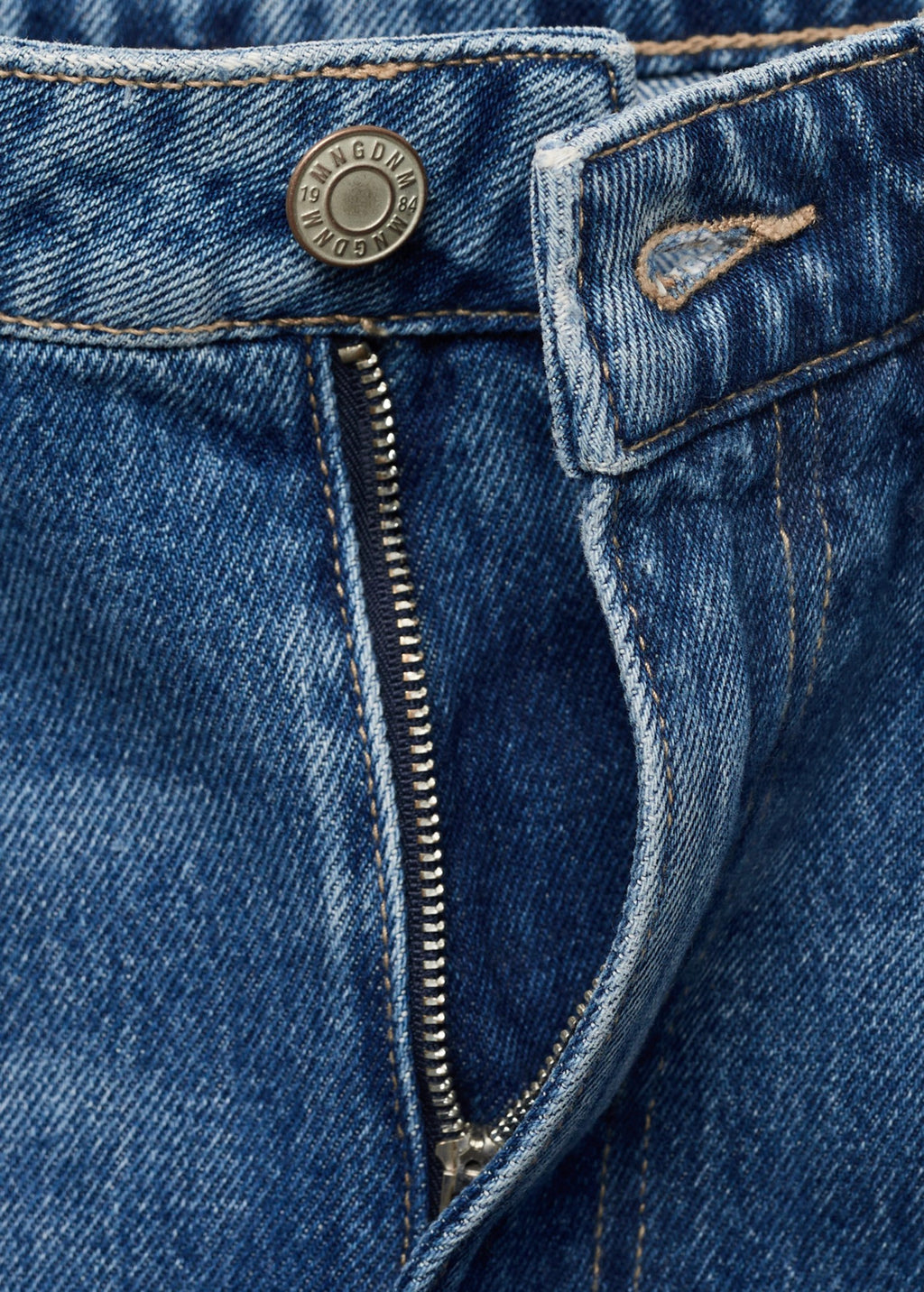 Jeans Barrel De Tiro Alto