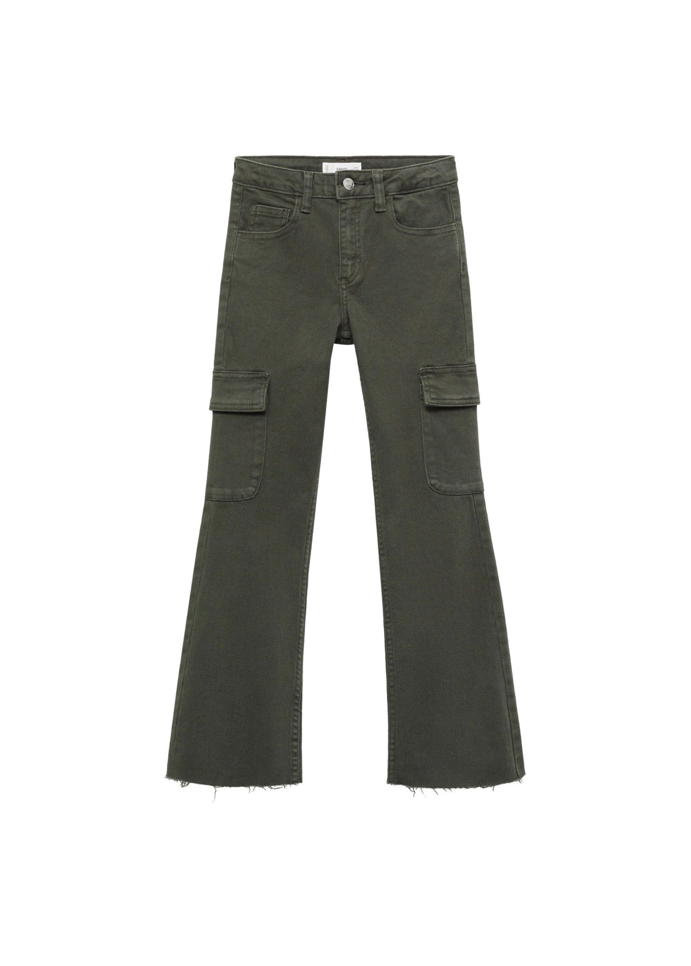 Cargo Forest Green Jeans - Girl