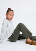Cargo Forest Green Jeans - Girl