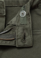 Cargo Forest Green Jeans - Girl