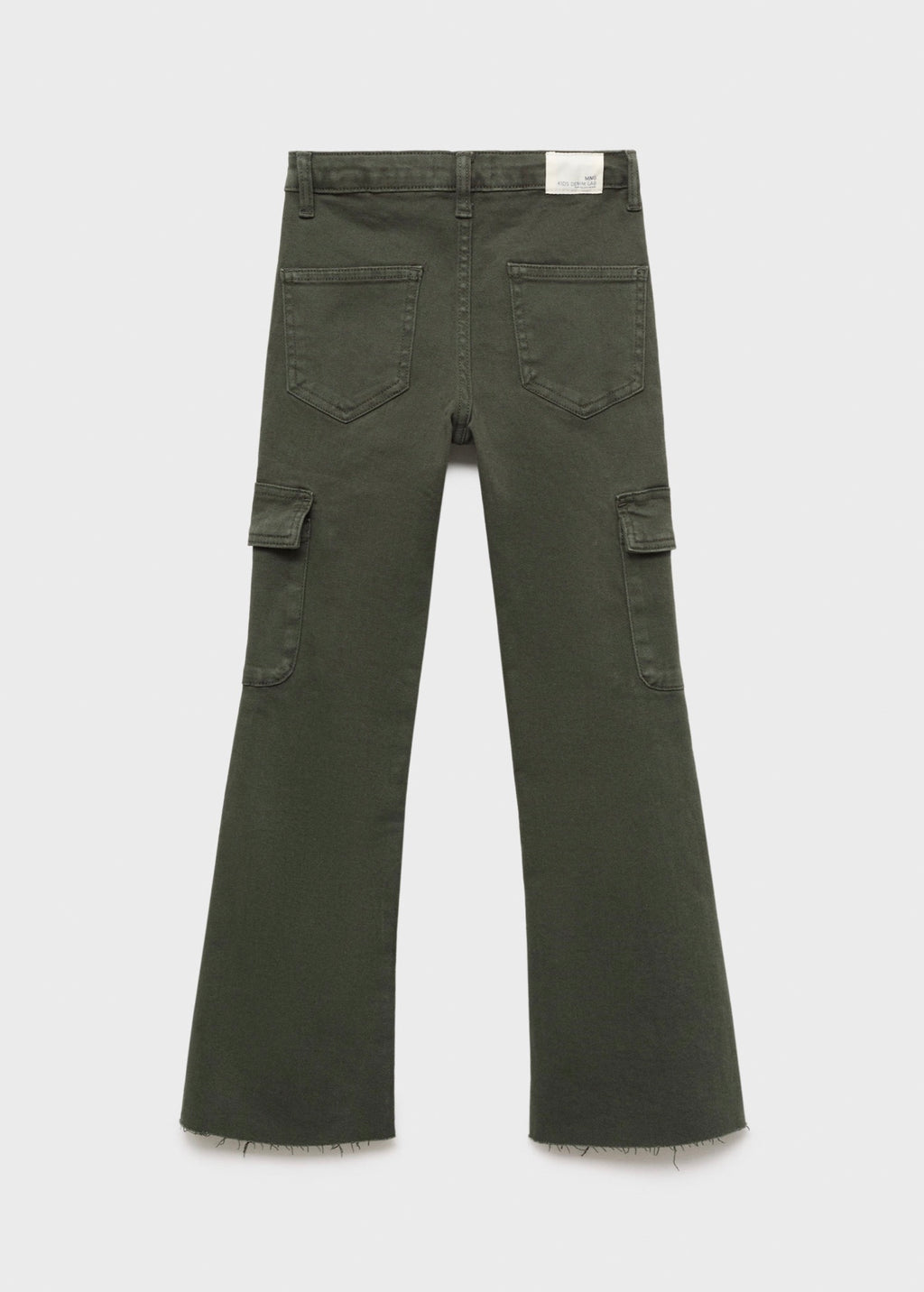 Cargo Forest Green Jeans - Girl