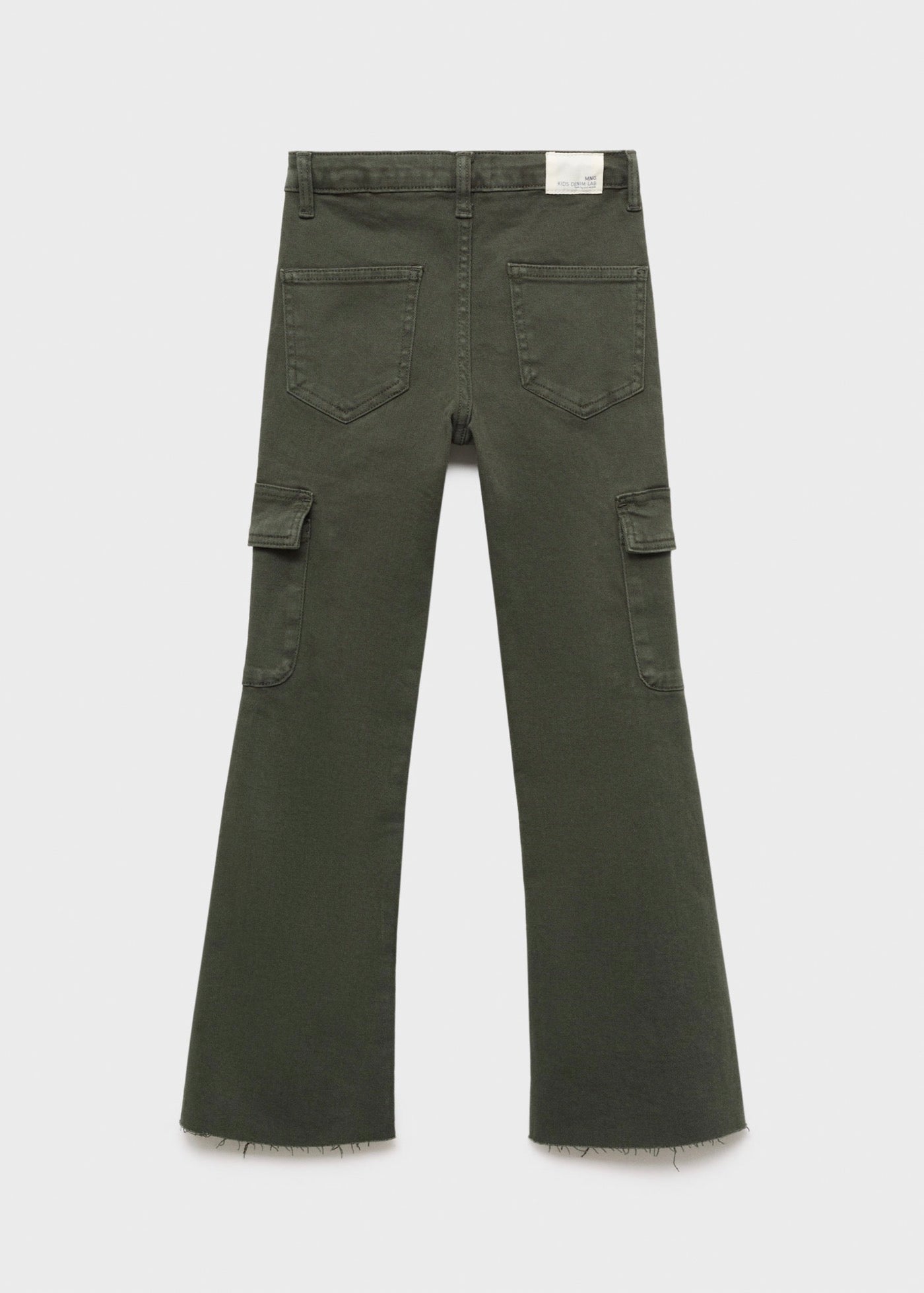 Cargo Forest Green Jeans - Girl