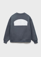 Sweat Crew Gris Foncé - Garçon