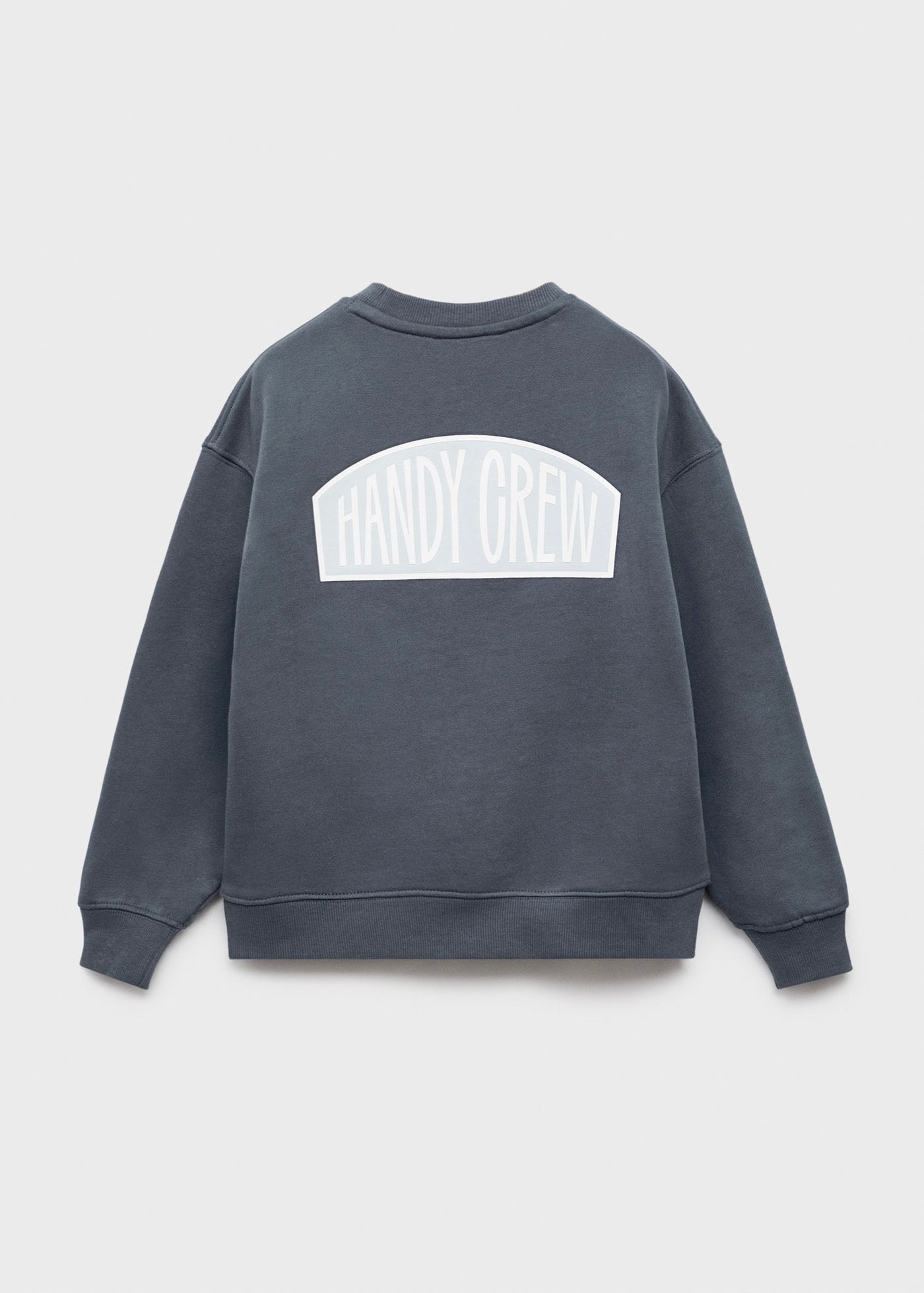 Sweat Crew Gris Foncé - Garçon
