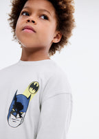 Batlogo Glacier Grey T-Shirt - Boy