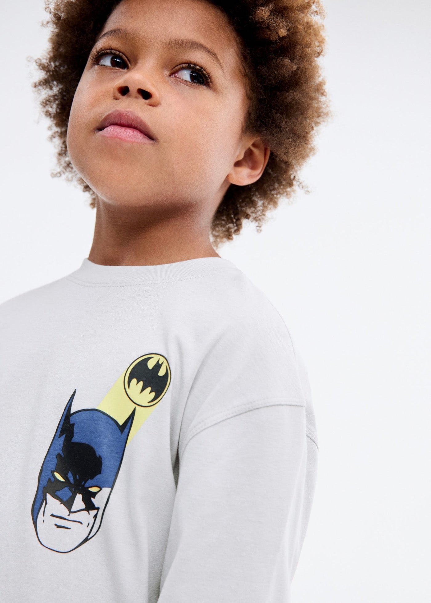 Batlogo Glacier Grey T-Shirt - Boy