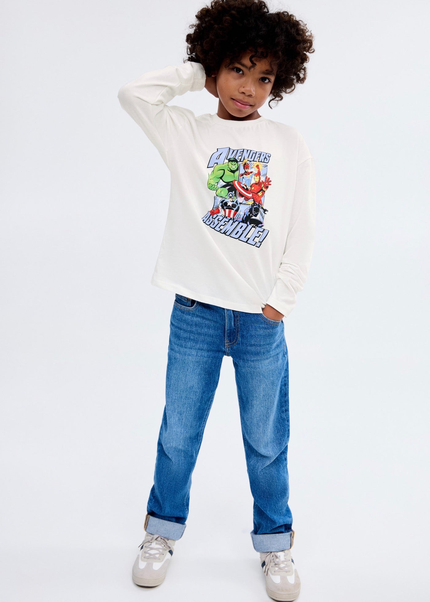 Avemarve Off-White T-Shirt - Boy