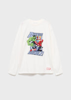 Avemarve Off-White T-Shirt - Boy