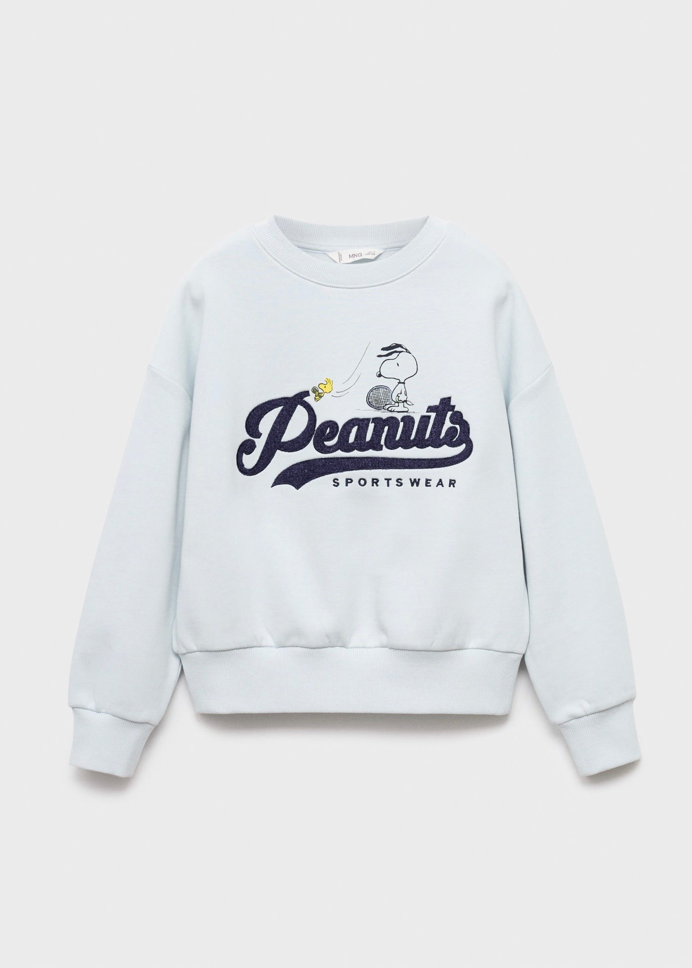 Sweat Sytennis Bleu Ciel - Fille