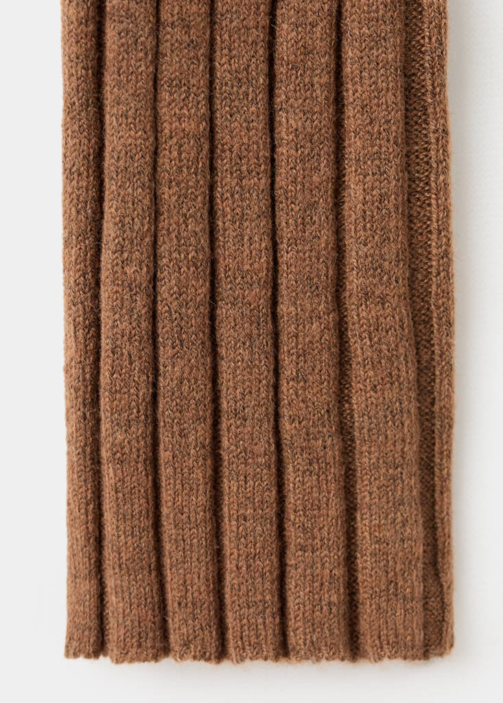 Fine-Knit Ribbed Cardigan