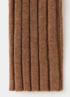 Fine-Knit Ribbed Cardigan
