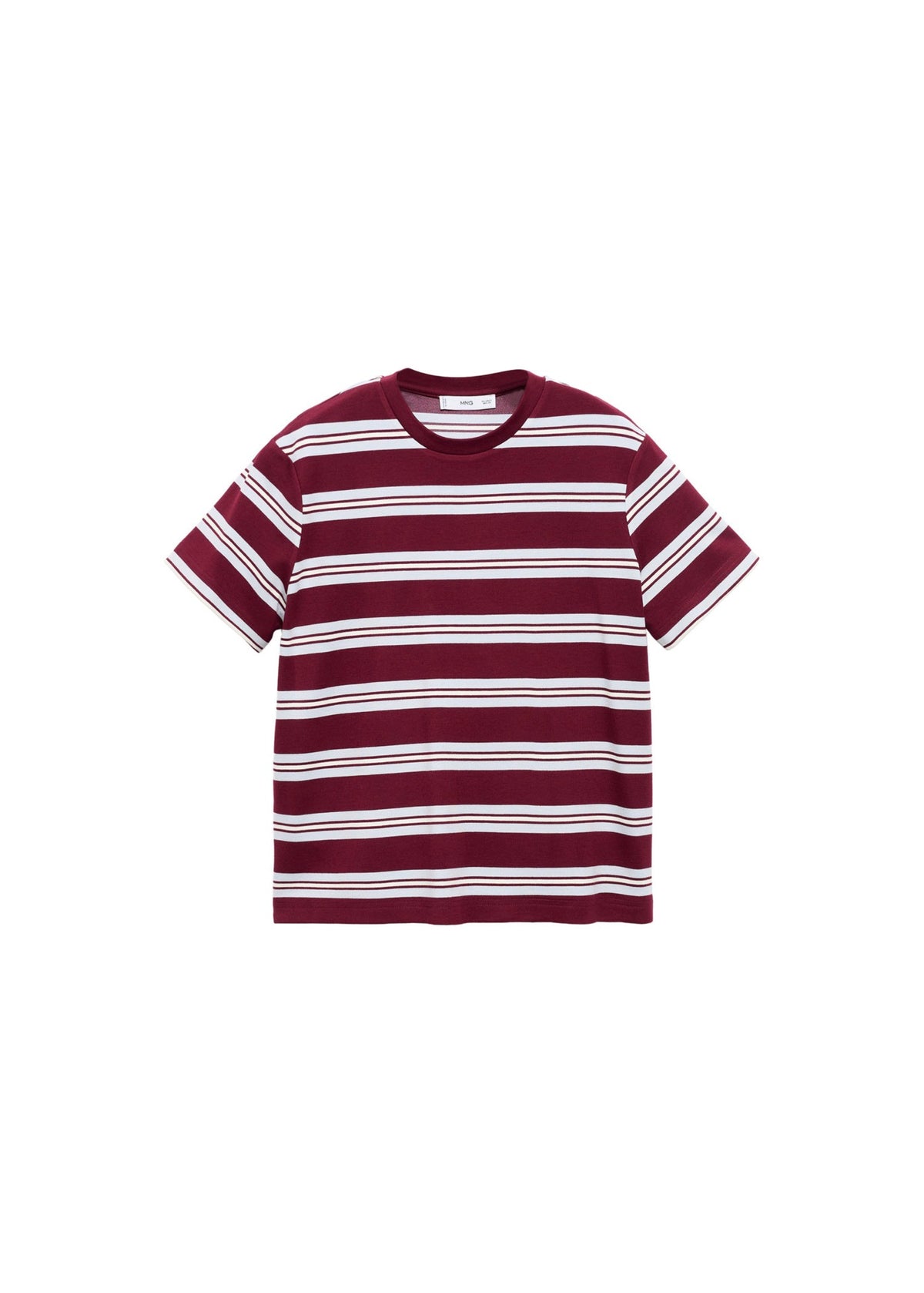 T-Shirt Manches Courtes Rayures