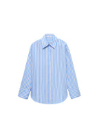 Camicia oversize in popeline
