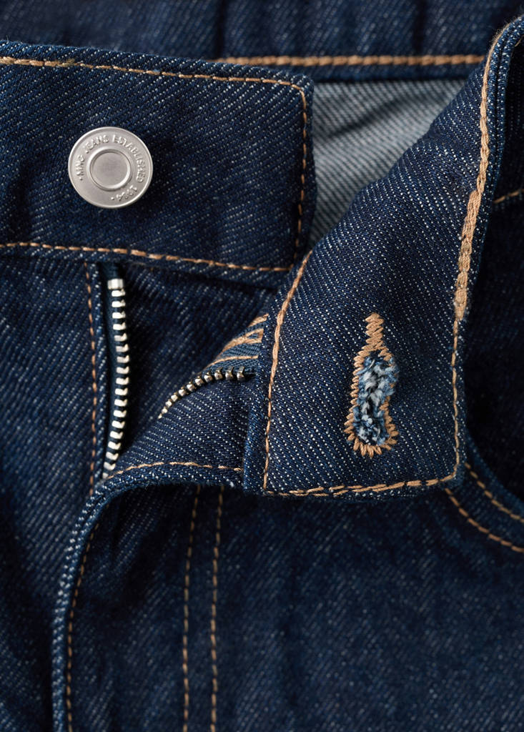 Jeans barrel a vita alta