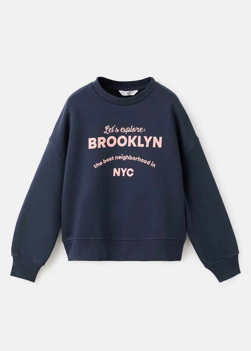 Sweat London Bleu Marine - Fille