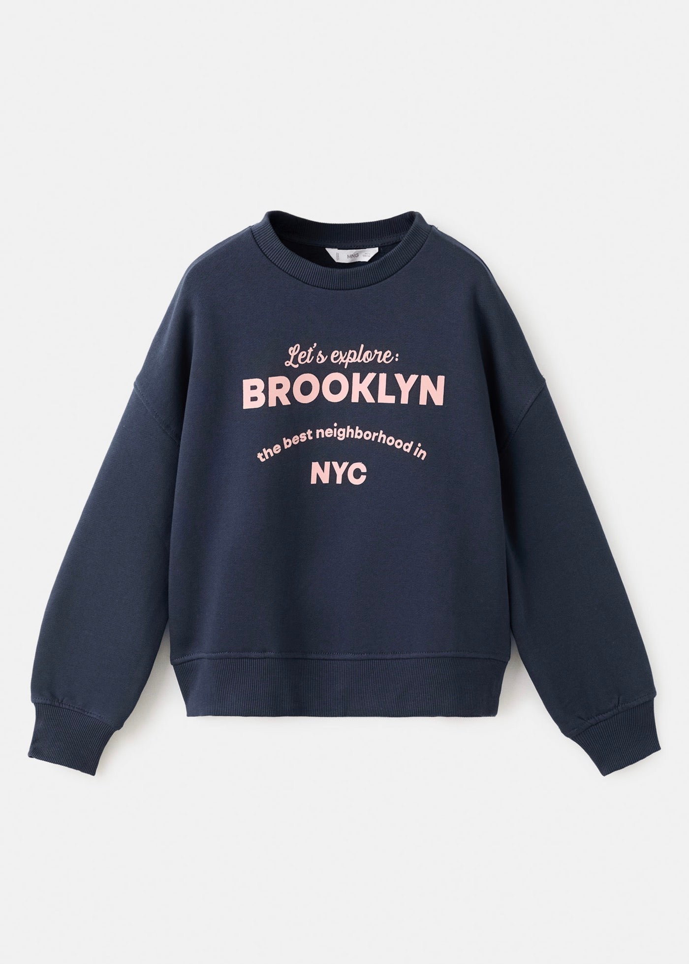 Sweat London Bleu Marine - Fille