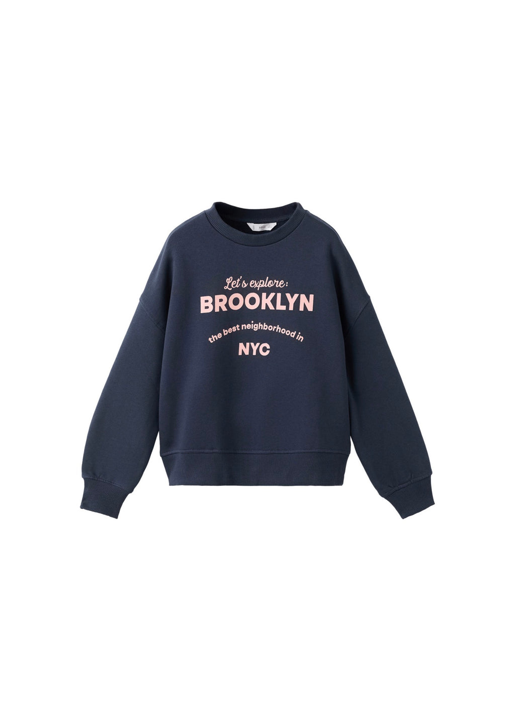 Sweat London Bleu Marine - Fille