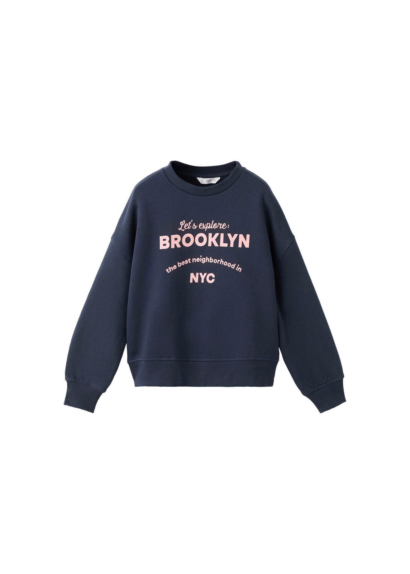 Sweat London Bleu Marine - Fille