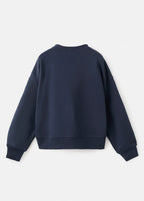 Sweat London Bleu Marine - Fille