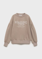 Sweat Brown Marron Moyen - Fille