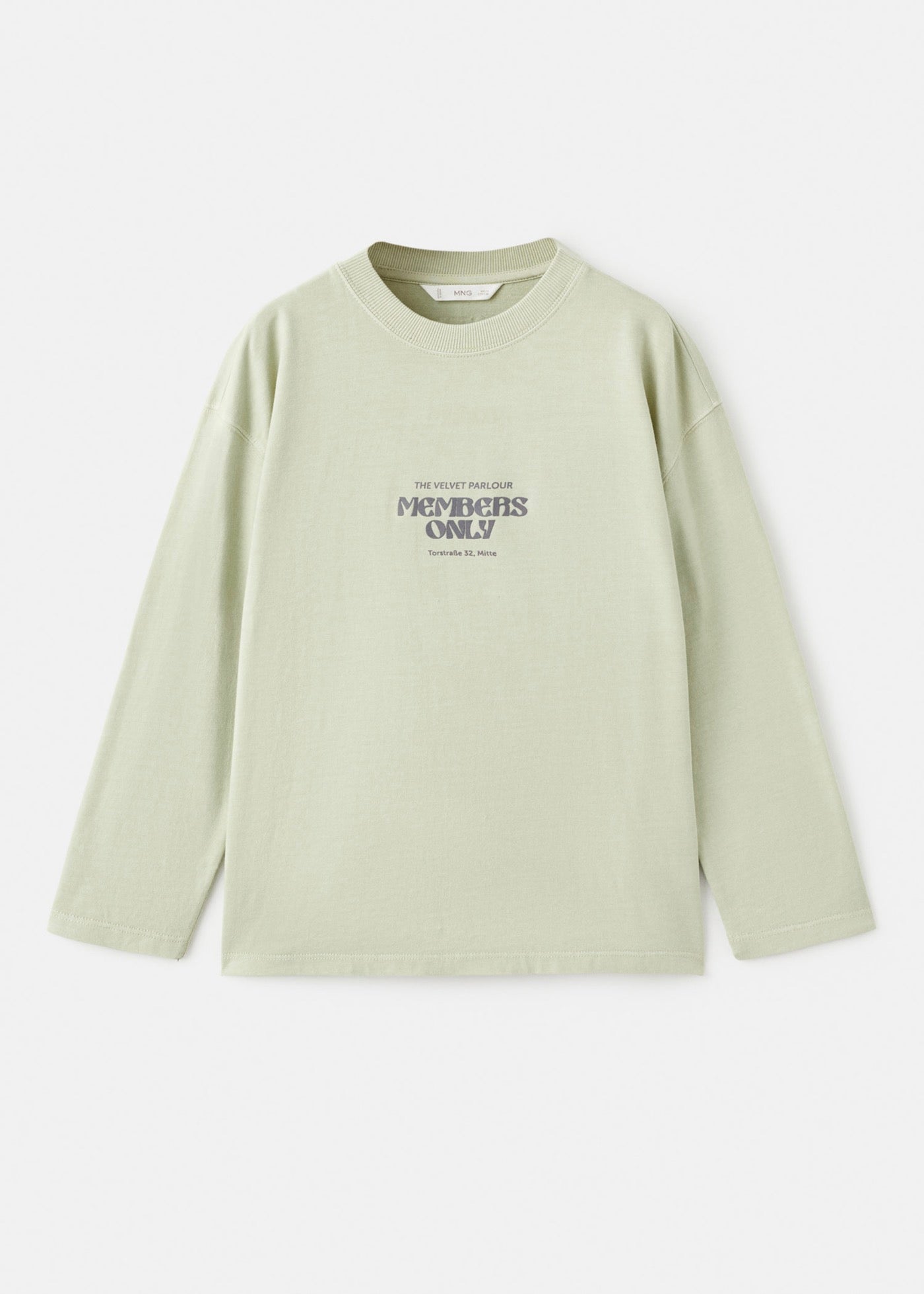 Members Pastel Green T-Shirt - Boy