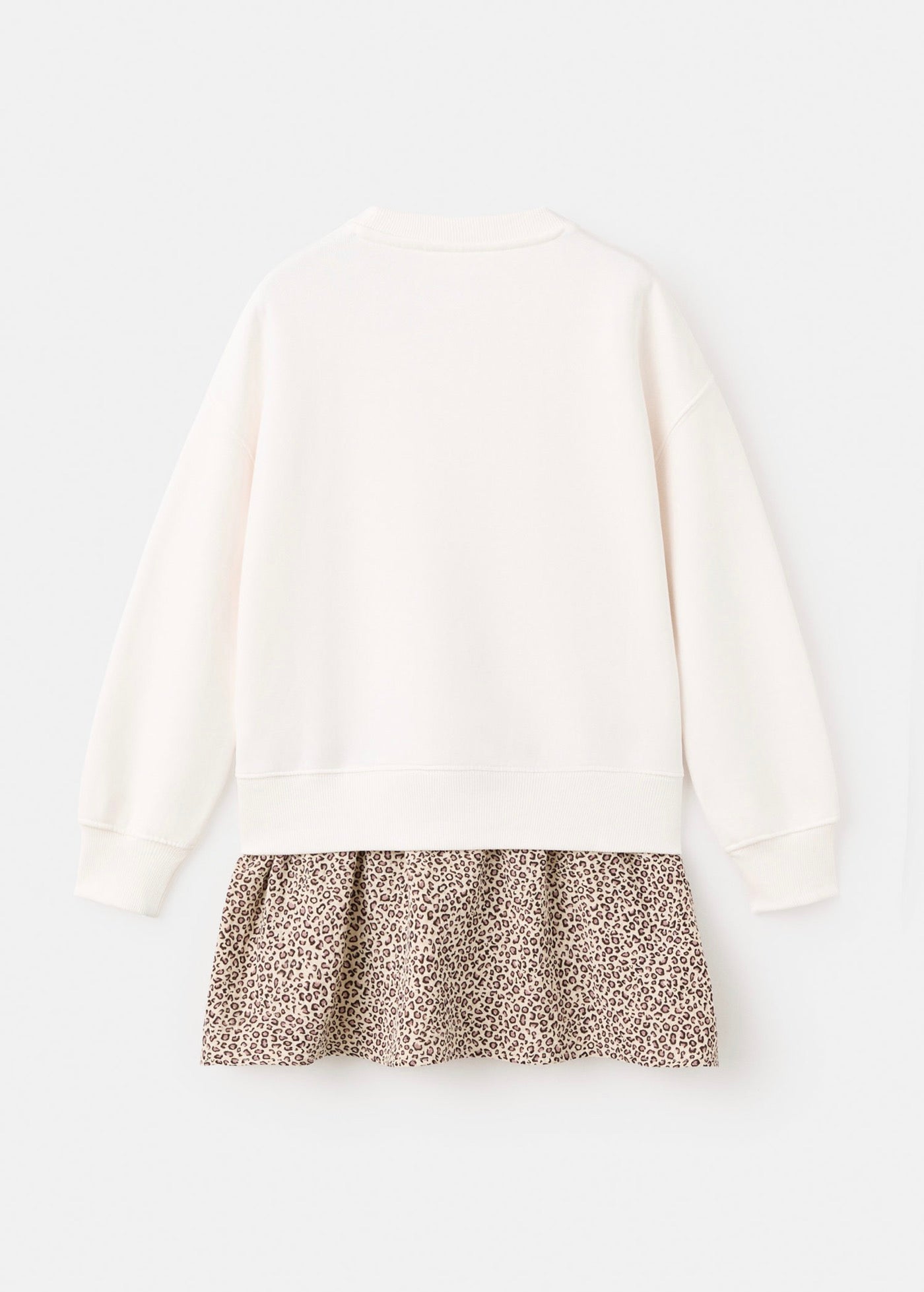Robe Awesome Blanc Cassé - Fille
