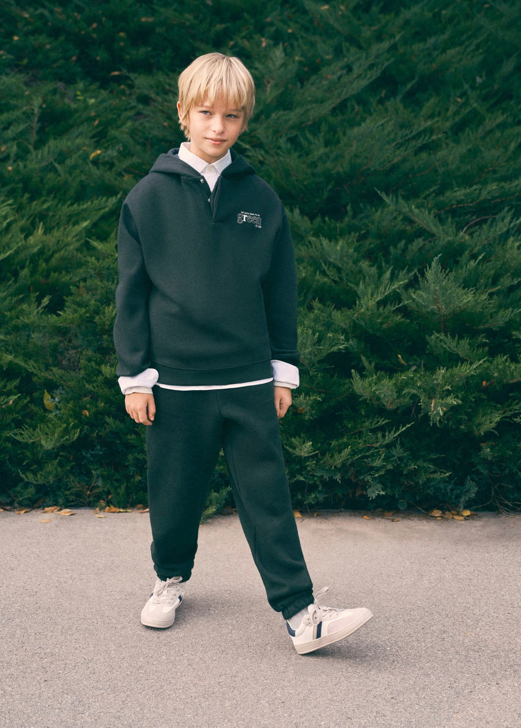 Zipsoft Dark Green Trousers - Boy