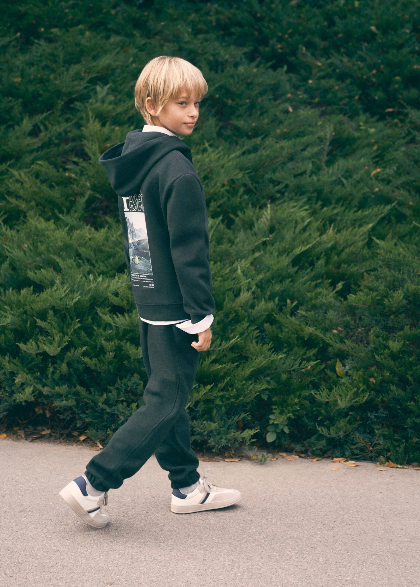 Zipsoft Dark Green Trousers - Boy