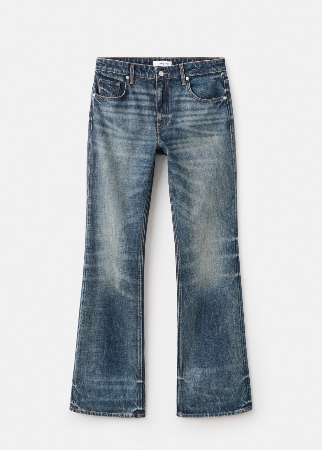 Jean Flare Taille Mi-Haute
