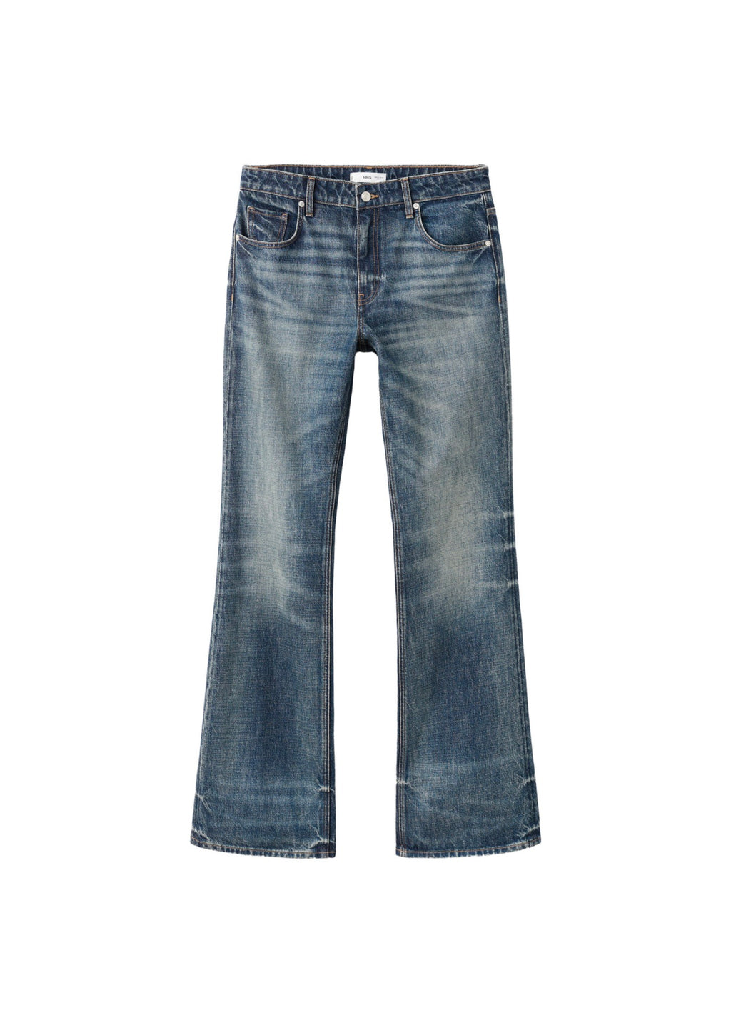 Jean Flare Taille Mi-Haute