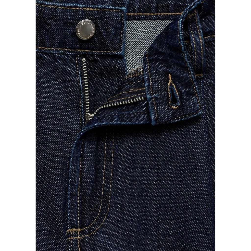 Bermuda En Jean Taille Normale À Pinces