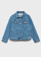 Blouson Allegra1 Bleu Moyen - Fille