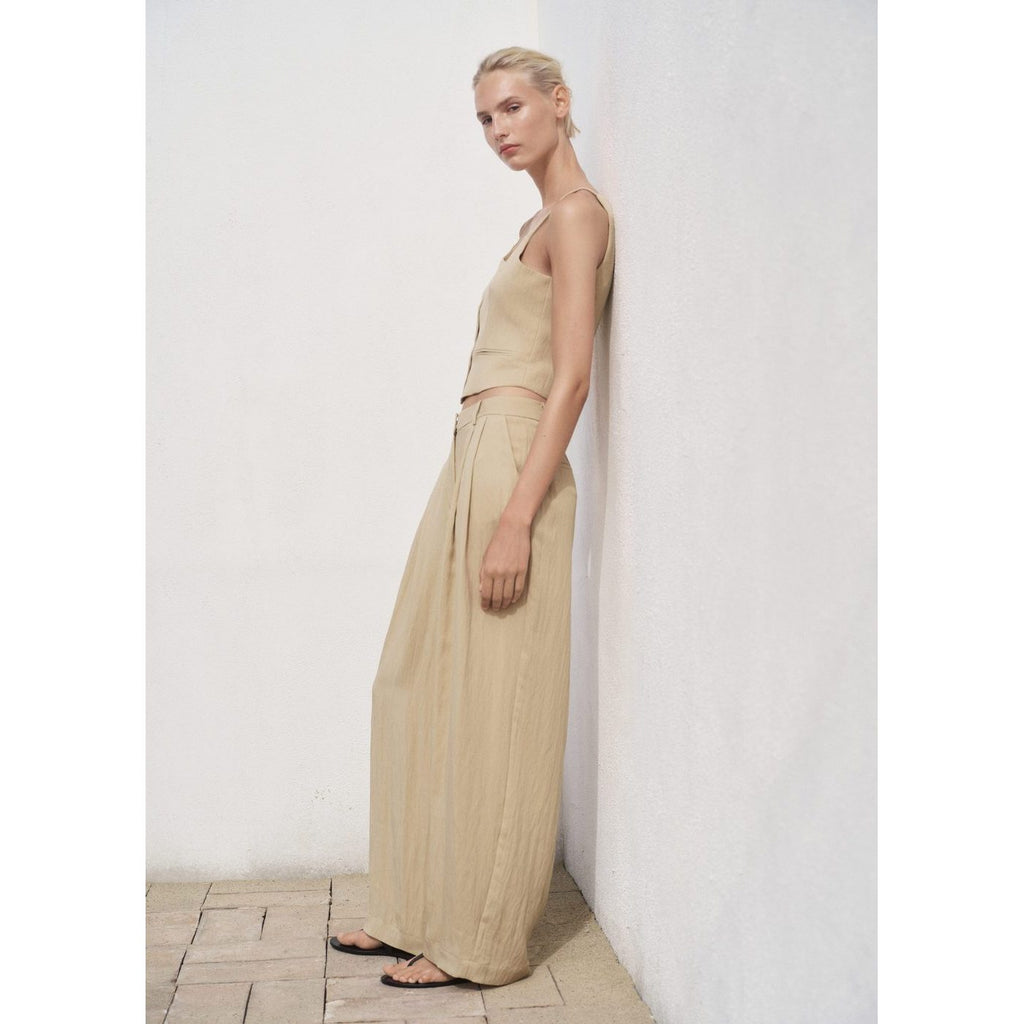 Pantalon De Costume Droit Taille Normale