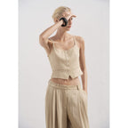 Pantalon De Costume Droit Taille Normale