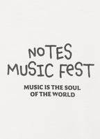 Notes Off-White T-Shirt - Boy