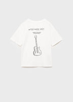 Notes Off-White T-Shirt - Boy