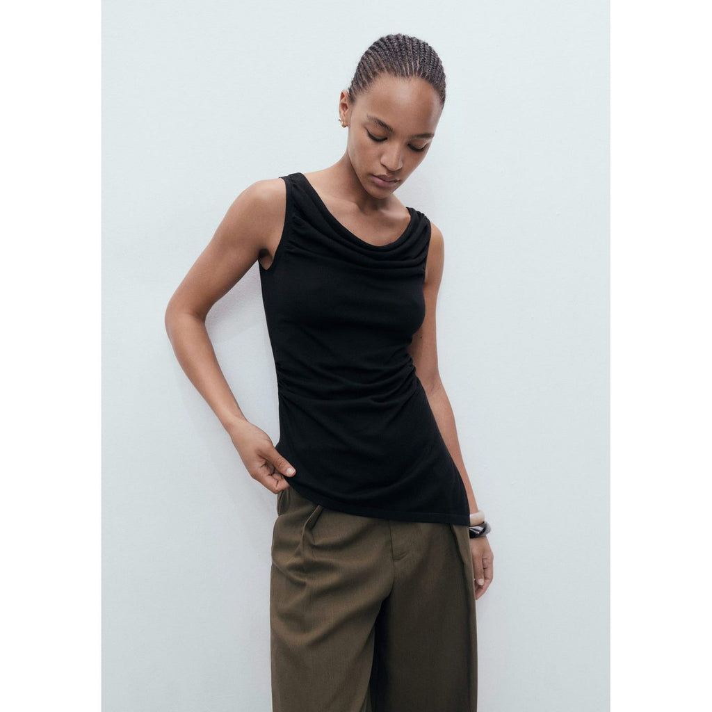 Top En Maille Drapé