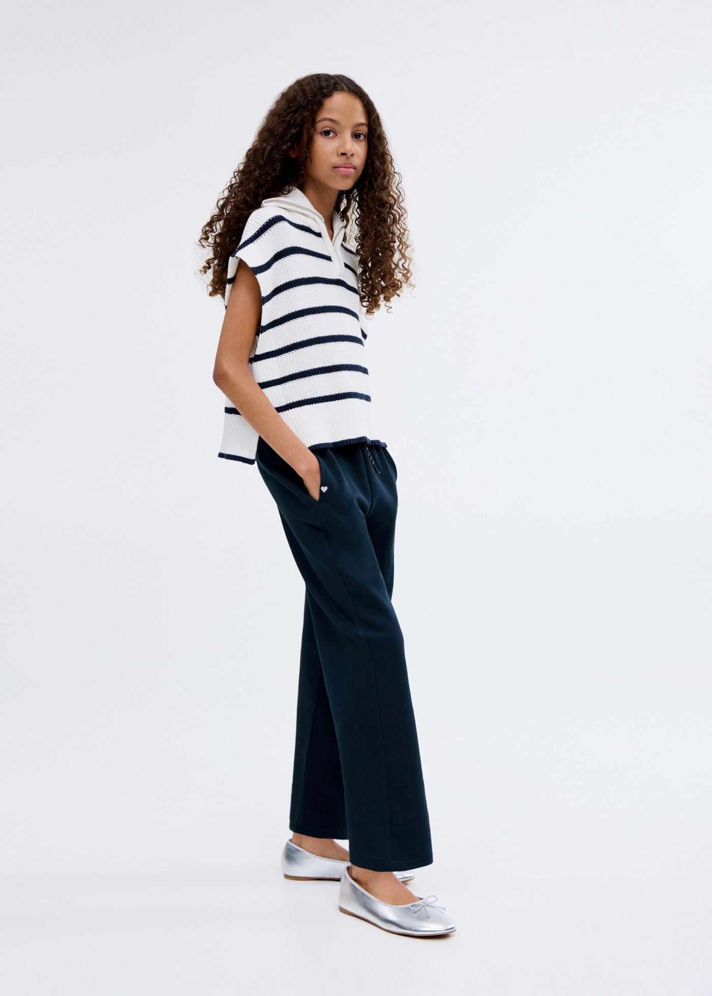 Pantalon Lucy Bleu Marine - Fille