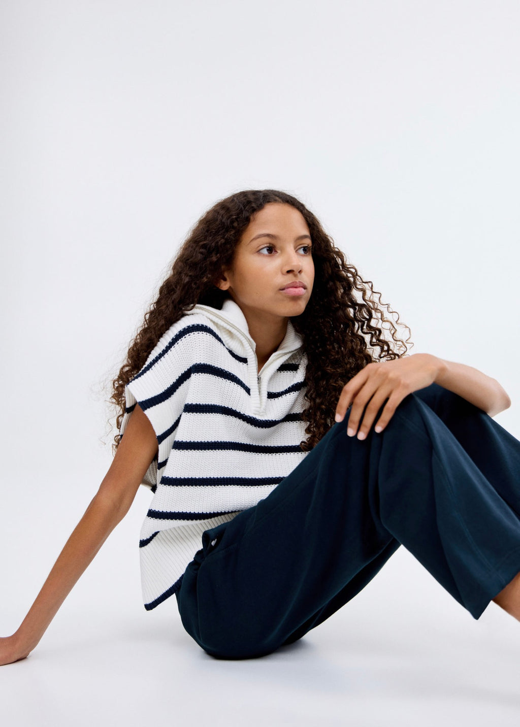 Pantalon Lucy Bleu Marine - Fille