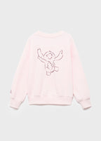 Sweat Stipink Rose - Fille